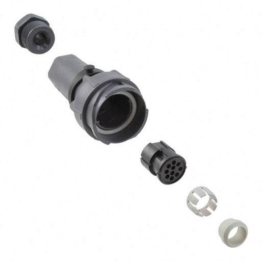 PXP7011/10P/CR/1315 by Bulgin - CONNECTOR RECPT HSG MALE 10POS INLINE
