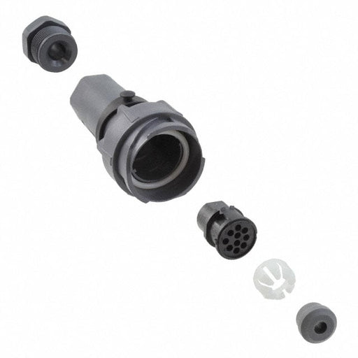 PXP7011/10S/CR/0507 by Bulgin - CONNECTOR RECPT HSG FMALE 10PS INLINE