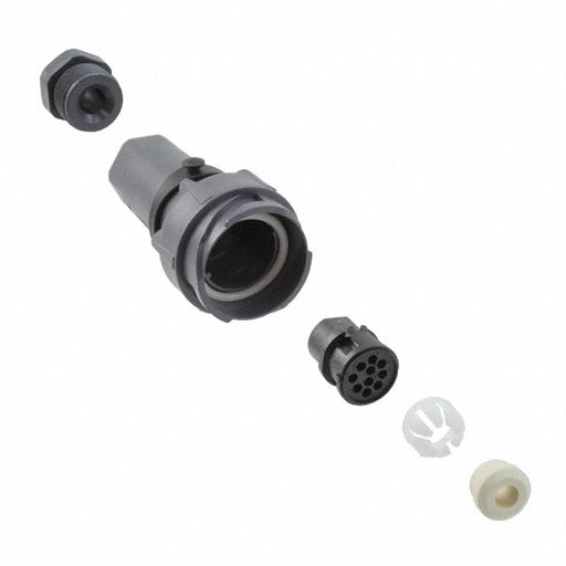 PXP7011/10S/CR/0709 by Bulgin - CONNECTOR RECPT HSG FMALE 10PS INLINE