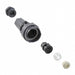 PXP7011/10S/CR/0709 by Bulgin - CONNECTOR RECPT HSG FMALE 10PS INLINE