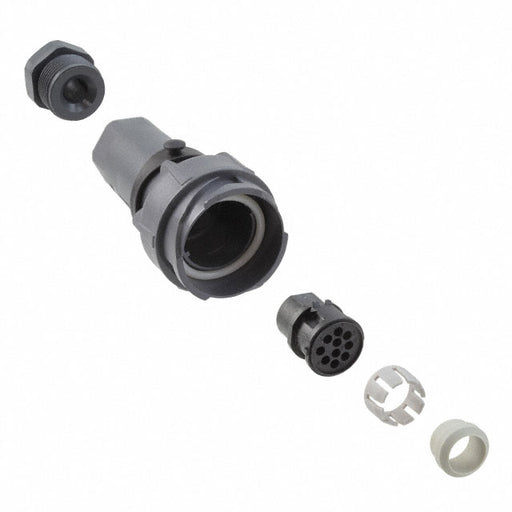 PXP7011/10S/CR/1315 by Bulgin - CONNECTOR RECPT HSG FMALE 10PS INLINE