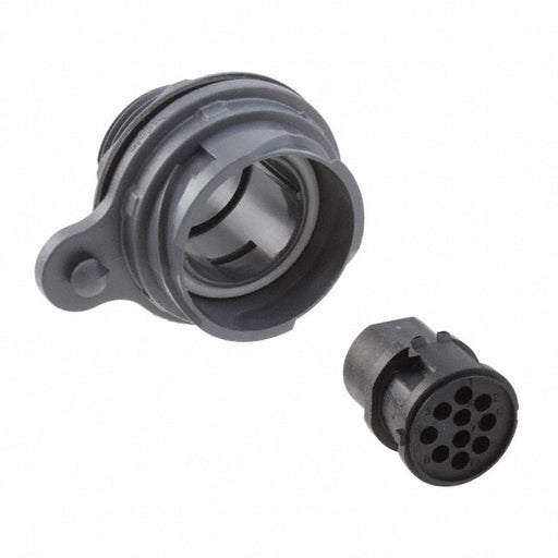 PXP7012/10S/CR by Bulgin - CONNECTOR RECPT HSG FMALE 10POS PNL MT