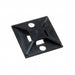 ABM2S-A-C20 by Panduit Corp - CABLE TIE HLDR QUAD ADH BLACK