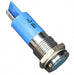 Q14F1CXXB110E by APEM Inc. - INDICATOR 110V 14MM FLUSH BLUE
