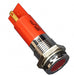 Q14F1CXXR24E by APEM Inc. - INDICATOR 24V 14MM FLUSH RED