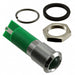 Q14P1CXXHG02E by APEM Inc. - 14MM PRMNT CHRM HYPR GRN 2VDC