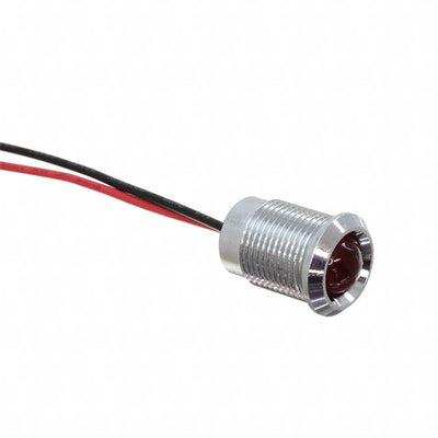 Q14P5CXXHR12E by APEM Inc. - LED INDICATOR 14MM PROMINENT CHR