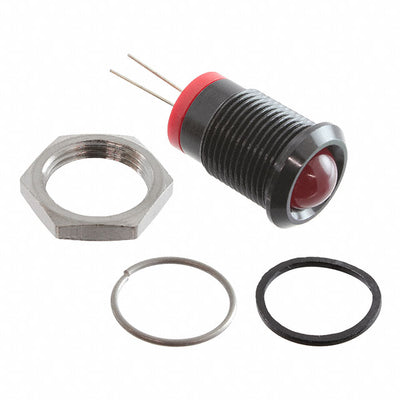 Q14P6BXXR02E by APEM Inc. - LED INDICATOR 14MM PROMINENT 2VD