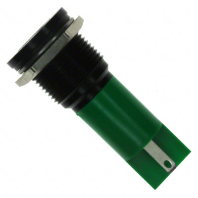 Q16F1BXXG12E by APEM Inc. - INDICATOR 12V 16MM FLUSH GREEN