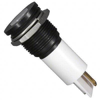 Q16F1BXXW110E by APEM Inc. - INDICATOR 110V 16MM FLUSH WHITE