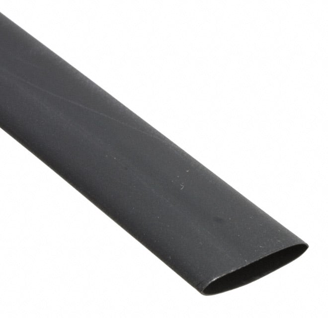 Q2-F3X-1/2-01-MS50FT by Qualtek - HEATSHRINK POLY 1/2"" BLK 50