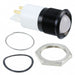 Q22P1BZZRYG24E by APEM Inc. - INDICATOR 24V 22MM PROM R/Y/G