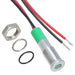 Q6F7CXXG02E by APEM Inc. - LED PM INDICATOR FLUSH GREEN