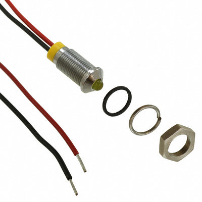 Q6P7CXXY02E by APEM Inc. - LED PM INDICATOR PROMINENT YLW