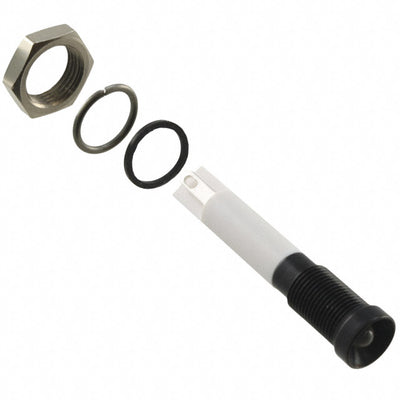 Q6R1BXXW24E by APEM Inc. - INDICATOR 24V 6MM RECESSED WHT