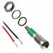 Q6R3CXXG24E by APEM Inc. - LED PANEL MOUNT INDICATOR GRN