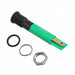 Q8F1BXXG24E by APEM Inc. - INDICATOR 24V 8MM FLUSH GREEN