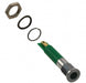 Q8F1CXXG24E by APEM Inc. - INDICATOR 24V 8MM FLUSH GREEN