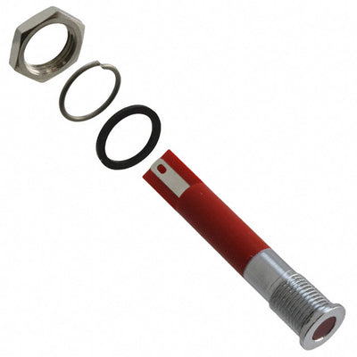Q8F1CXXR110E by APEM Inc. - INDICATOR 110V 8MM FLUSH RED