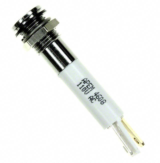 Q8F1CXXW110E by APEM Inc. - INDICATOR 110V 8MM FLUSH WHITE