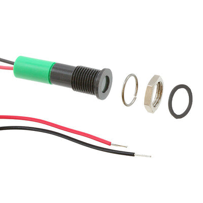 Q8F3BXXHG110E by APEM Inc. - LED PMI FLUSH 110VAC GREEN