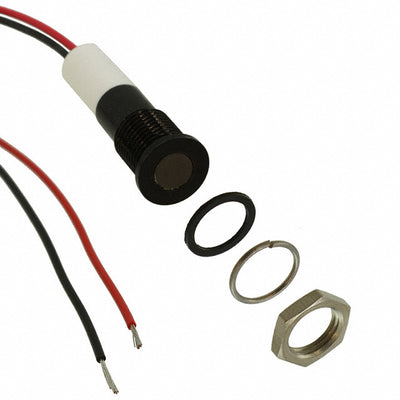 Q8F3BXXW12E by APEM Inc. - LED PM INDICATOR FLUSH WHITE