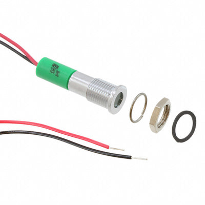 Q8F3CXXHG110E by APEM Inc. - LED PMI FLUSH 110VAC GREEN