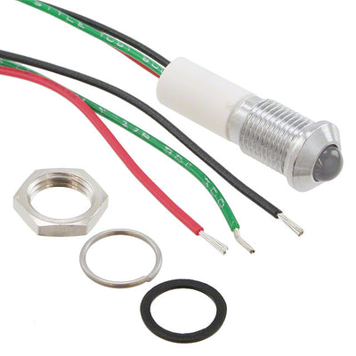 Q8P3CZZRYG12E by APEM Inc. - LED PM PROMINENT GR/RD/YLW