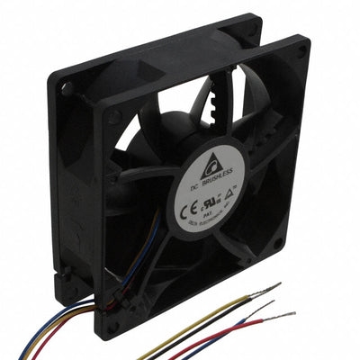 QFR0812UH-CX14 by Delta Electronics - FAN AXIAL 80X25.4MM 12VDC WIRE