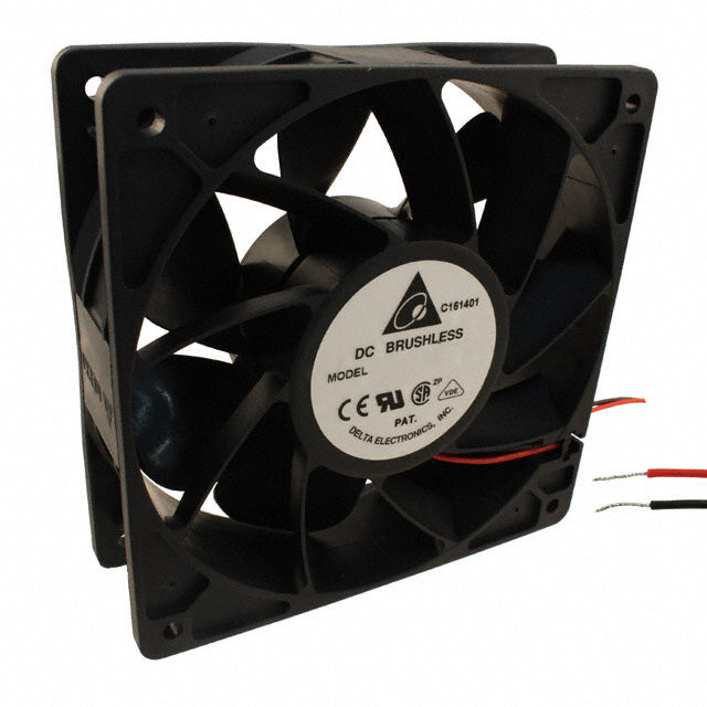 QFR0812UHE by Delta Electronics - FAN AXIAL 80X38MM 12VDC WIRE
