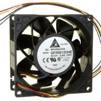 QFR0912UHE-SP01 by Delta Electronics - FAN AXIAL 92X38MM 12VDC WIRE