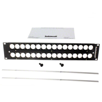 QGPK3B440 by Switchcraft Inc. - CONNECTOR PATCHBAY 3.5"" BLANK PANEL