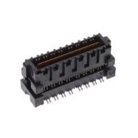 QMS-016-09.75-SL-D-DP-A-K by Samtec Inc. - CONNECTOR DIFF ARRAY PLG 32P SMD GOLD