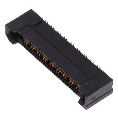 QRF8-018-07.0-L-D-DP-A-GP by Samtec Inc. - .8MM Q RATE SOCKET WITH EDGE RAT