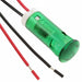 QS103XXHG220 by APEM Inc. - INDICATOR 10MM FIXED HI GRN 220V