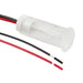 QS103XXW24 by APEM Inc. - INDICATOR 10MM FIXED WH 24V WIRE