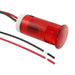 QS123XXHR220 by APEM Inc. - INDICATOR 12MM FIXED HI RED 220V