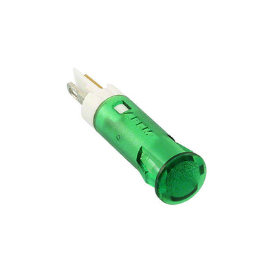 QS61XXG24 by APEM Inc. - INDICATOR 6MM FIXED GRN 24V SLDR
