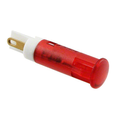 QS61XXR24 by APEM Inc. - INDICATOR 6MM FIXED RED 24V SLDR