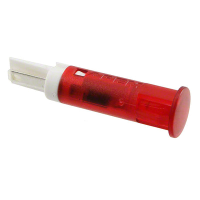 QS81XXHR220 by APEM Inc. - INDICATOR 8MM FIXED HI RED 220V