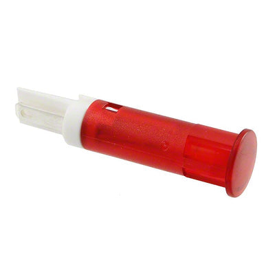 QS81XXR24 by APEM Inc. - INDICATOR 8MM FIXED RED 24V SLDR