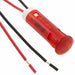 QS83XXHR110 by APEM Inc. - INDICATOR 8MM FIXED HI RED 110V