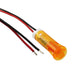 QS83XXO12 by APEM Inc. - INDICATOR 8MM FIXED ORA 12V WIRE