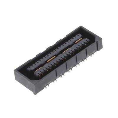 QSE-014-01-F-D-DP-A-TR by Samtec Inc. - CONNECTOR DIFF ARRAY RCP 28P SMD GOLD