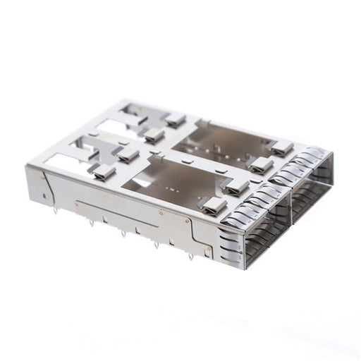 QSFPC-1-2-S-F by Samtec Inc. - CAGE FLYOVER FQSFP 2PORT