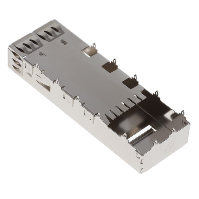 QSFPC-PF-01 by Samtec Inc. - CONNECTOR QSFP CAGE PRESS-FIT R/A