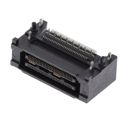QSH-030-01-L-D-RA by Samtec Inc. - CONNECTOR RECPT 60POS R/A SMD GOLD