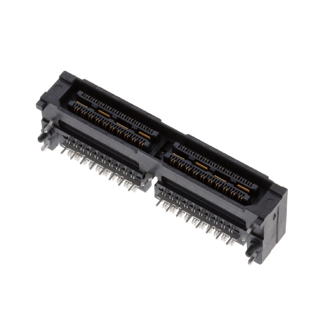 QSH-040-01-L-D-DP-RA by Samtec Inc. - CONNECTOR DIFF ARRAY RCPT 80P R/A SMD