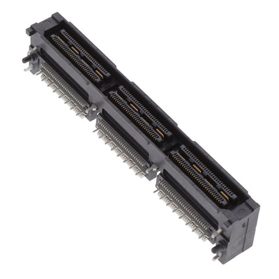 QSH-090-01-F-D-RA by Samtec Inc. - CONNECTOR RECPT 180POS R/A SMD GOLD