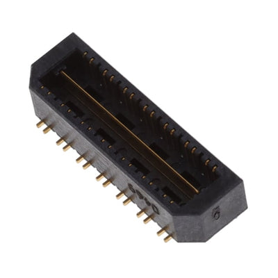 QTE-014-01-H-D-DP-A by Samtec Inc. - CONNECTOR DIFF ARRAY PLG 28P SMD GOLD